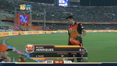 M44: SRH vs RPS – Moises Henriques Wicket