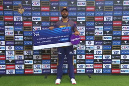 M31: KKR vs RCB  – Upstox most valuable Asset of the match –  Varun Chakaravarthy