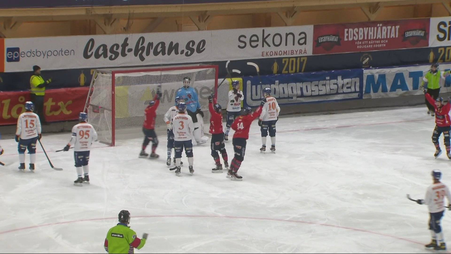 Highlights: Studiosändning Edsbyns IF - Bollnäs (kvartsfinal 4 av 5)