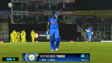 IND vs AUS 2022, 1ST T20I: Suryakumar Yadav Wicket