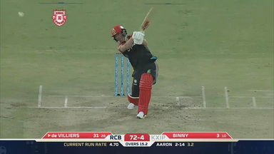 M8: KXIP vs RCB – AB de Villiers Six
