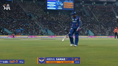 IPL 2025 M13: LSG vs PBKS - Abdul Samad Wicket