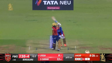 M06: RCB vs PBKS – Jitesh Sharma Six