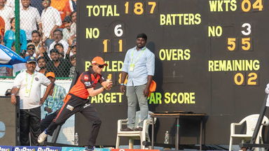 Judgement & Balance: Abhishek Sharma takes a fantastic catch to dismiss Samson