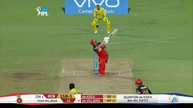 M24: RCB vs CSK – AB de Villiers Six