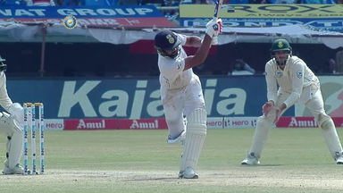 IND vs SA 2019, 1st Test, Day 4: Rohit Sharma Six