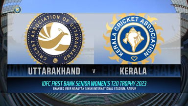 Senior Women's T20 Trophy 2023 SF 1: Uttarakhand vs Kerala: Match Highlights