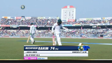 IND vs BAN 2019, 2nd Test, Day 3: Mushfiqur Rahim Wicket