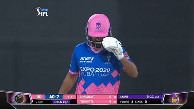 Rahul Tewatia rekindles Sharjah affair with valiant 44 (36)