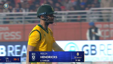 IND vs SA 2025, 2nd T20I: Reeza Hendricks Wicket