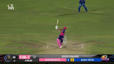 M38: RR vs MI – Yashasvi Jaiswal Six