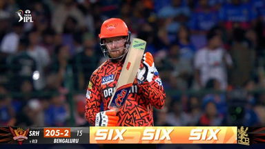Fifty up with Maximum: On song Klaasen brings up 23-ball 50