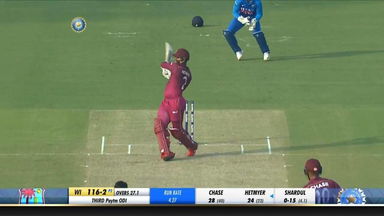 IND vs WI 2019, 3rd ODI: Shimron Hetmyer Six