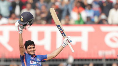 Unstoppable Gill wows Indore with sparkling 112 (78)