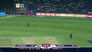 M9: RPS vs DD  – Amit Mishra's 3-Wicket haul