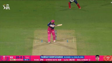 IPL 2026 M40: PBKS vs RR - Vaibhav Sooryavanshi Six