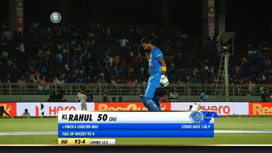 IND vs AUS 2019, 1st T20I: KL Rahul Wicket