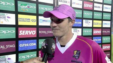 CLT20 2014 Q3: NK vs LIO  –   Interview – BJ Watling