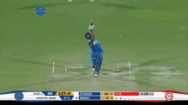 M40: RR vs KXIP – Stuart Binny Six