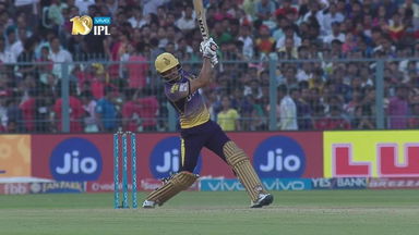 M14: KKR vs SRH – Manish Pandey Six