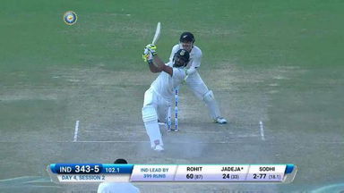 India vs NZ, 2016 - 1st Test: Ind 2nd Innings Super sixes
