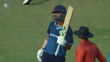 Vijay Hazare Trophy 2023 Final: Captain Ashok Menaria's composed 70(96)