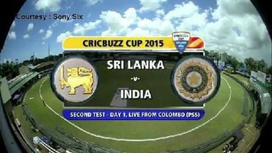 SL vs India, 2nd Test - Day 1 : Session 2 highlights