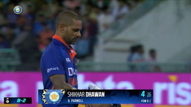 IND vs SA 2022, 1ST ODI: Shikhar Dhawan  Wicket