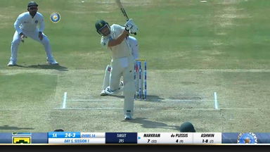 IND vs SA 2019, 1st Test, Day 5: Aiden Markram Six