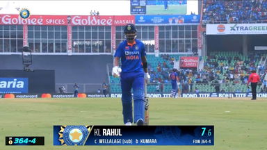 IND vs SL 2023, 3RD ODI: K L Rahul  Wicket