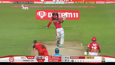 M31: RCB vs KXIP – KL Rahul Six