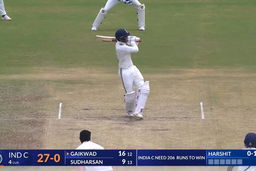 DULEEP TROPHY 2024, India C vs India D: Ruturaj Gaikwad's breezy 46(48)