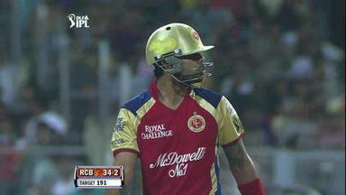 Match 38 KKR vs RCB – Kohli's Wicket