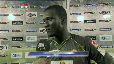 CLT20 2013 M7: T&T vs SRH   –   Interview – Darren Sammy