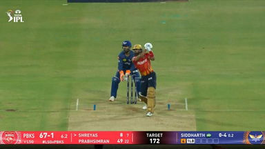 IPL 2025 M13: LSG vs PBKS - Shreyas Iyer Six