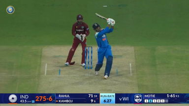IND vs WI 2026, 3rd ODI: Anshul Kamboj Six