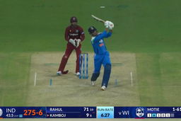 IND vs WI 2026, 3rd ODI: Anshul Kamboj Six