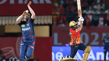 Sheer Power: Prabhsimran smashes 6,6,4 against Mayank Yadav
