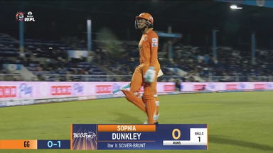 M12- MI vs GG: Sophia Dunkley  Wicket
