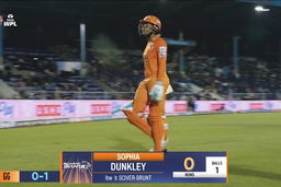 M12- MI vs GG: Sophia Dunkley  Wicket
