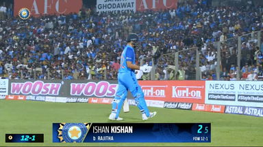 IND vs SL 2023, 2ND T20I: Ishan Kishan  Wicket