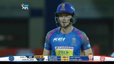 Jos Buttler, RR's lone ranger with 51(39)