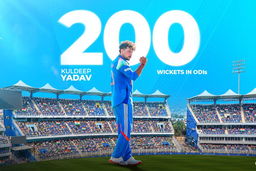200 ODI Wickets: Kuldeep Yadav's milestone moment