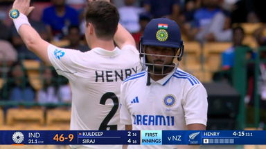 IND vs NZ 2024, 1ST Test: Kuldeep Yadav Wicket