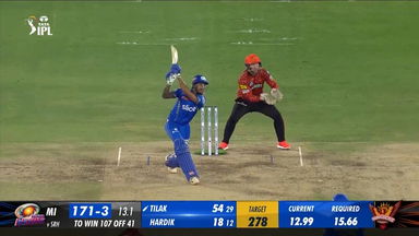 M08: SRH vs MI – Tilak Varma Six