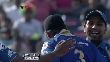 M58: PWI vs MI – Yuvraj Singh Wicket