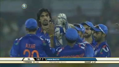 1ST ODI: IND vs SL  –   Ishant Sharma Four-for