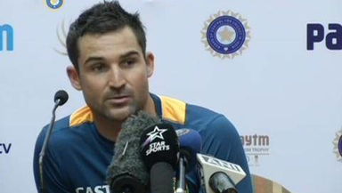 Freedom Series, Media interaction, Mohali: Dean Elgar