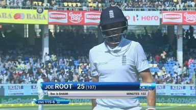 IND vs ENG 2016 - 2nd Test, day 5 : Joe Root Wicket