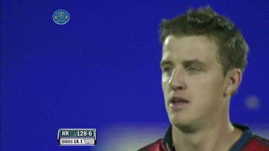 Match 43 RR vs DD – Dravid's Wicket
